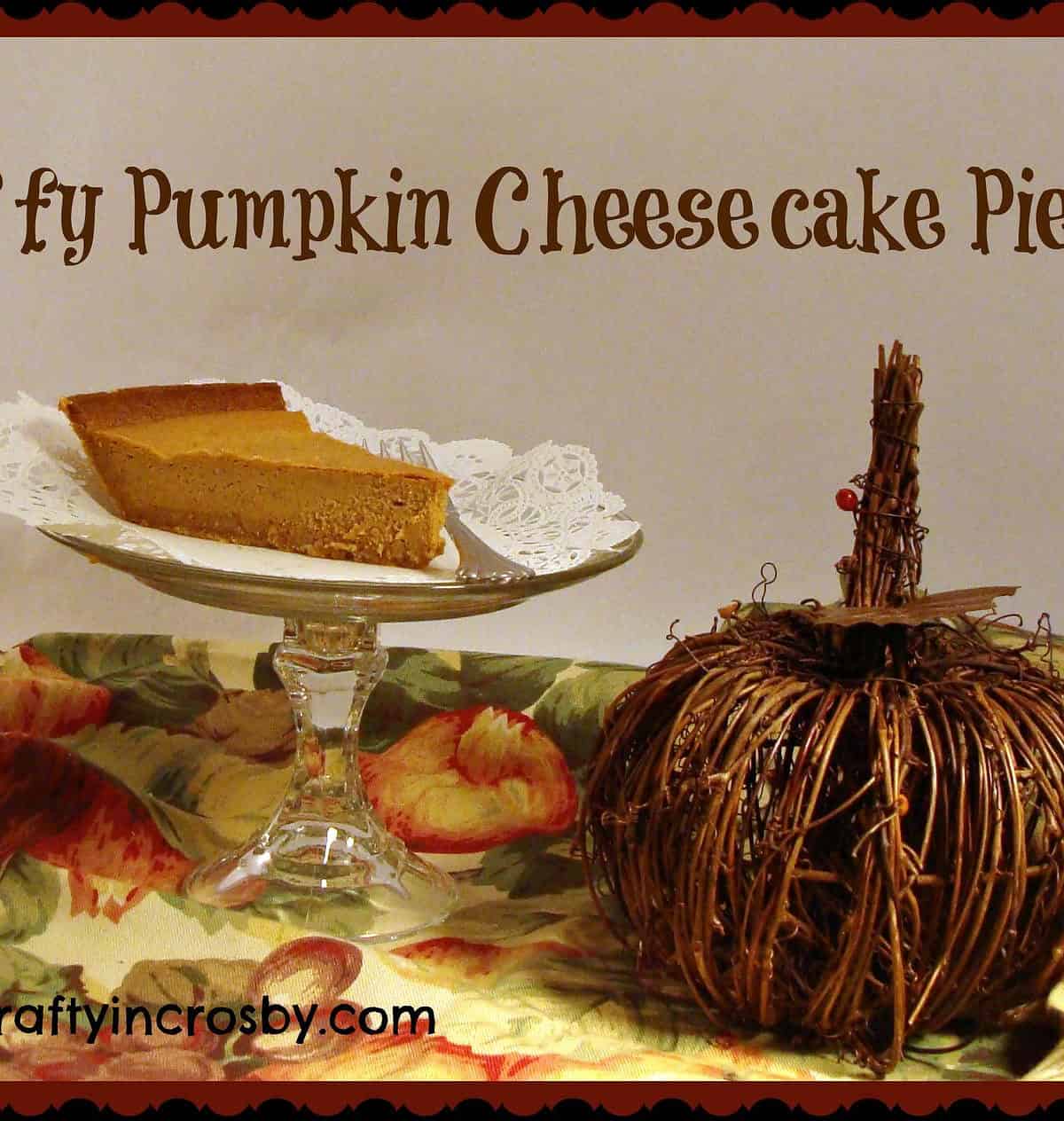  A divine balance between the creamy cheesecake layer and the pumpkin-spiced filling.