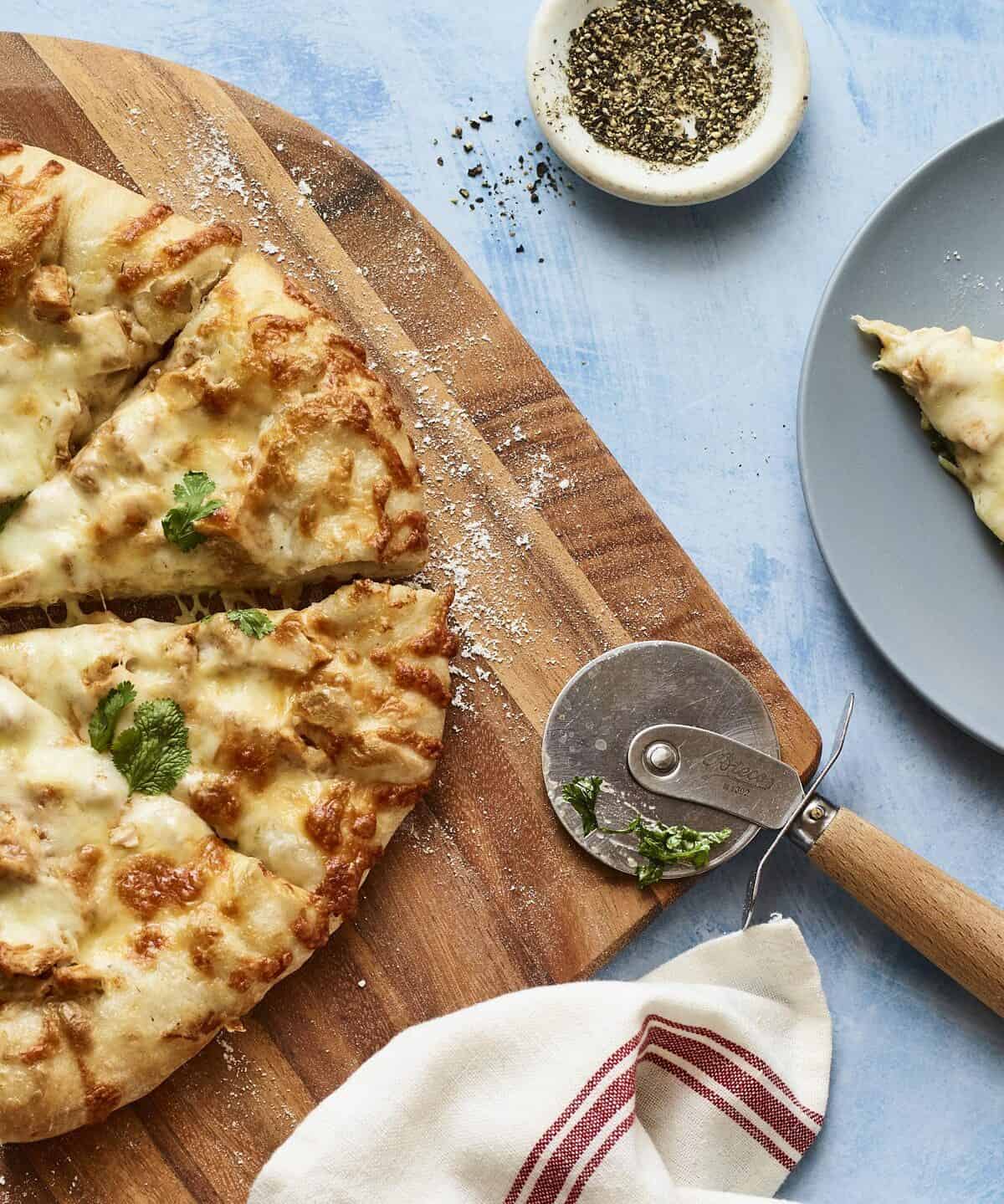  A lighter, healthier twist on traditional pizza, without sacrificing flavor!