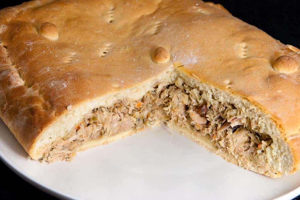  A savory and hearty pie with two game meats: moose and rabbit.