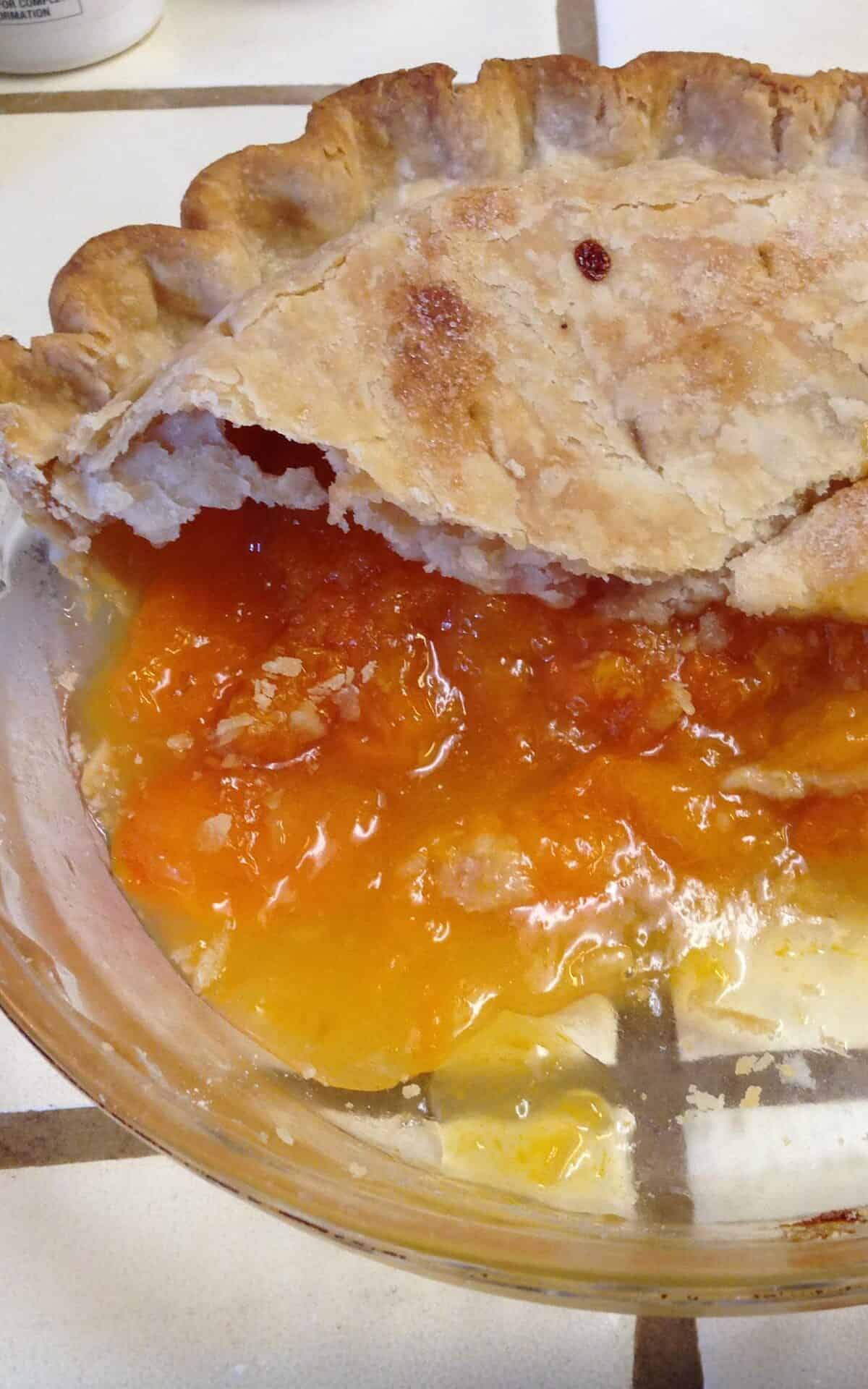  A slice of heaven: Apricot Sour Cream Pie