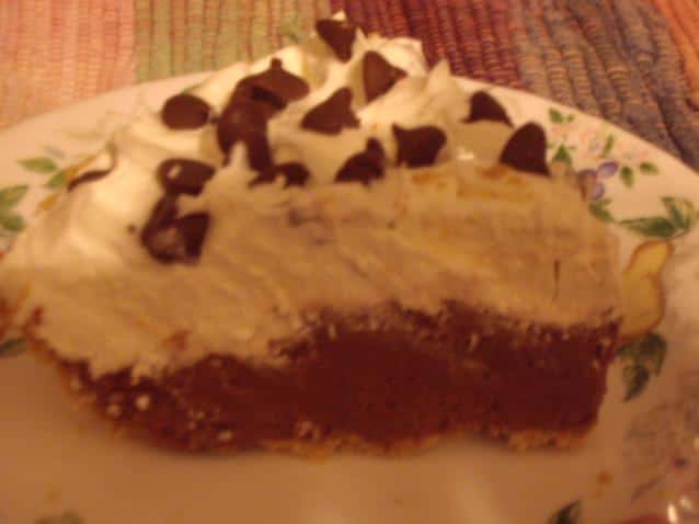  A slice of heaven, Bishop's Chocolate Pie.