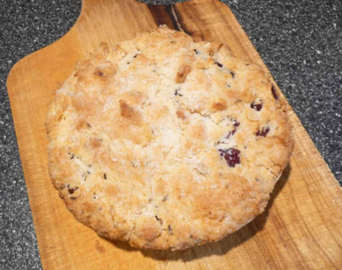  A slice of this Irish soda bread is the perfect addition to any meal.