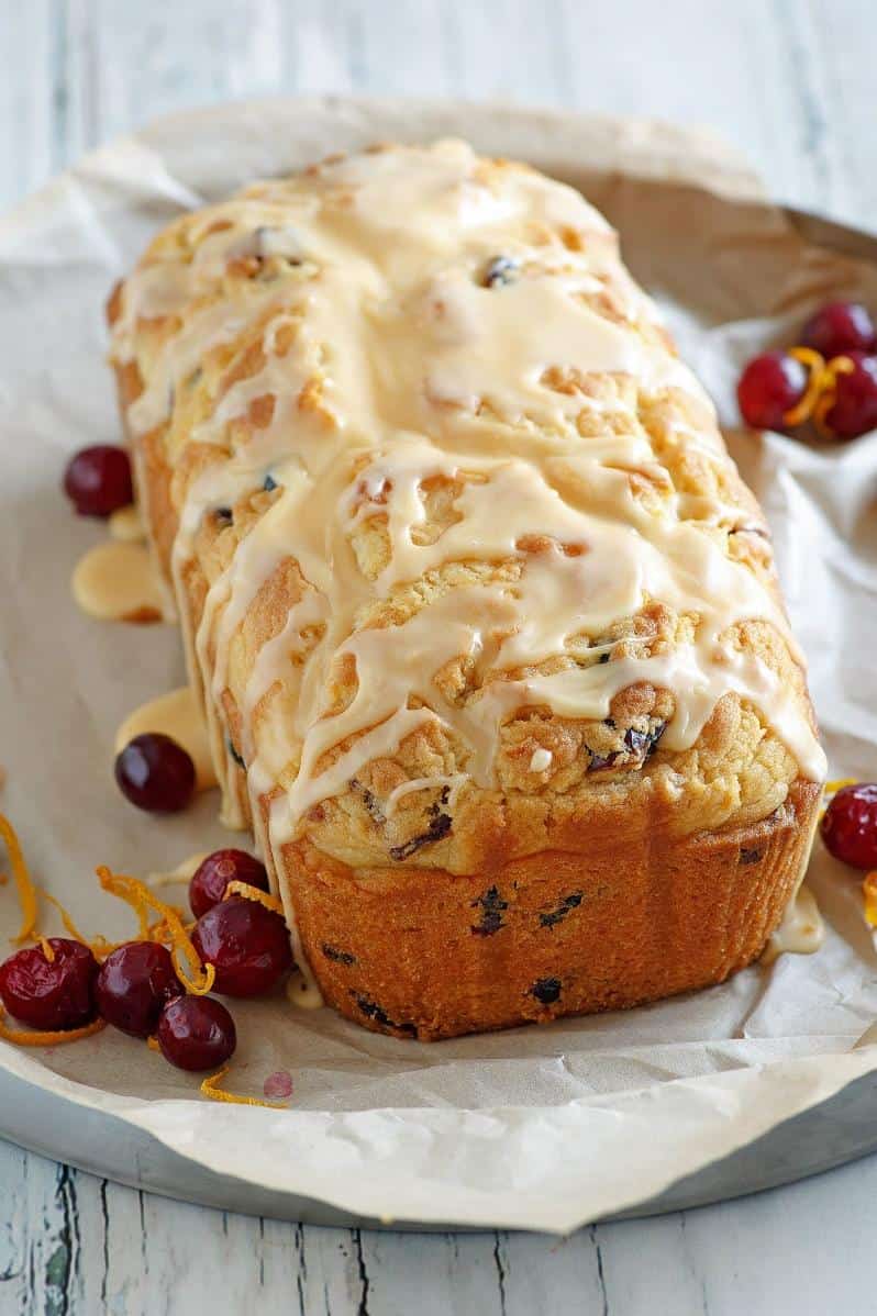  A slice of warm cranberry bread, fresh out of the oven, is the ultimate comfort food.