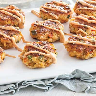  Add some Cajun flair to your next dinner with these mouthwatering crawfish cakes.