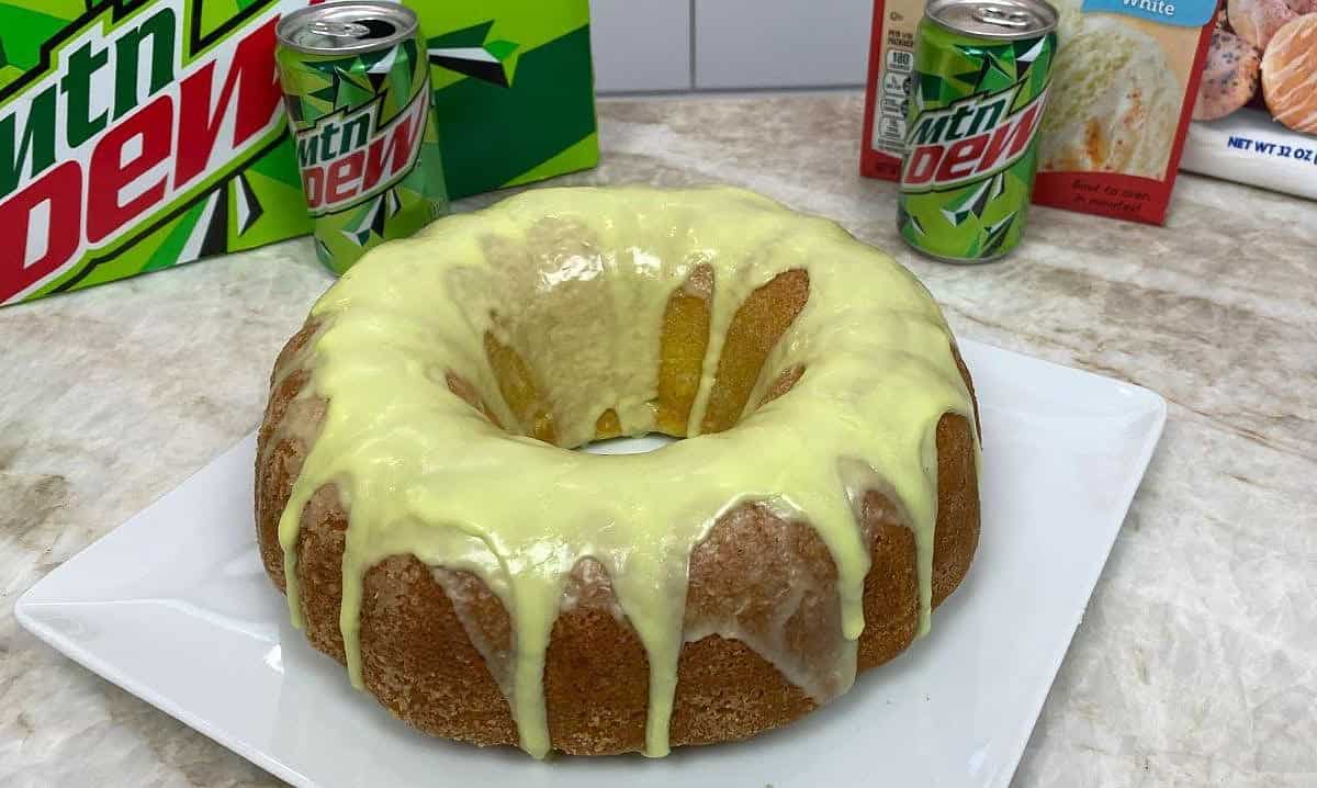  Add some fizz to your dessert with this Mountain Dew Cake recipe.