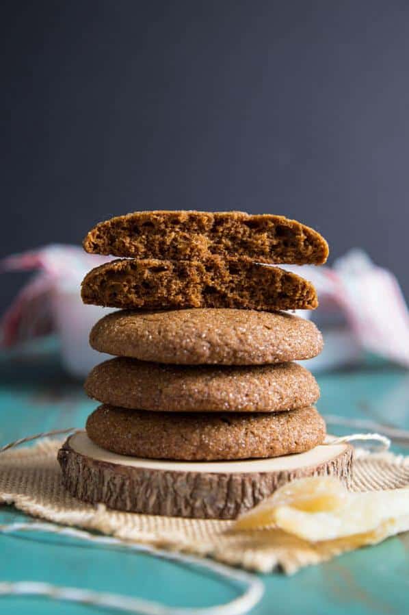  Add some sparkle to your baking routine with these crystallized ginger cookies.