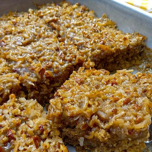 Amish Rolled Oats Cake
