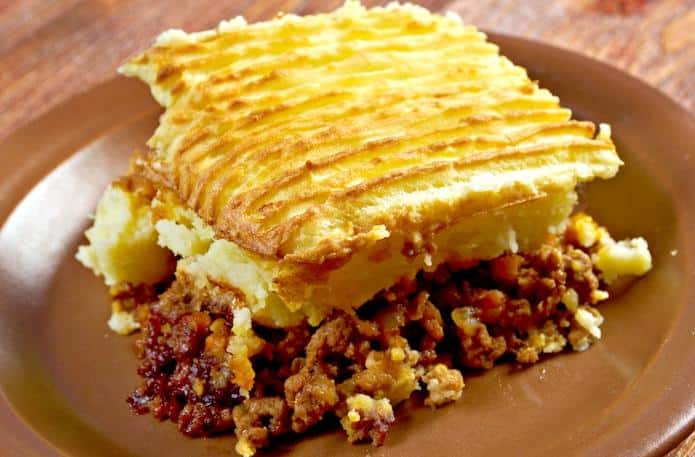  An indulgent twist on the classic shepherd's pie recipe