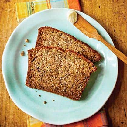  Aromatic notes of cinnamon and vanilla make this banana bread the ultimate breakfast treat.