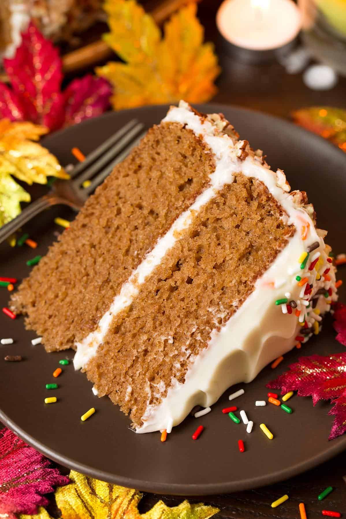 Indulge in a Warm Slice of Autumn Spice Cake