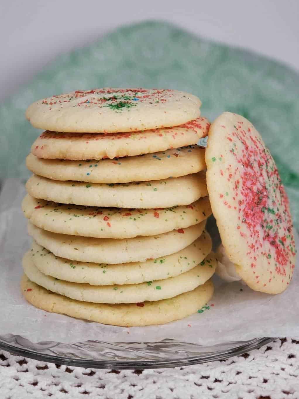  Baking just got sweeter with these saltless sugar cookies
