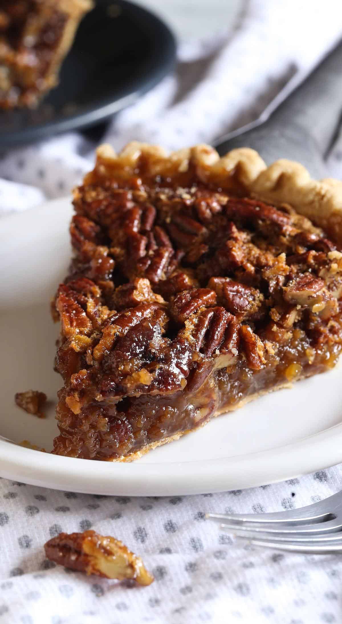  Behold the heavenly pecan pie, the perfect balance of crunchy and gooey!