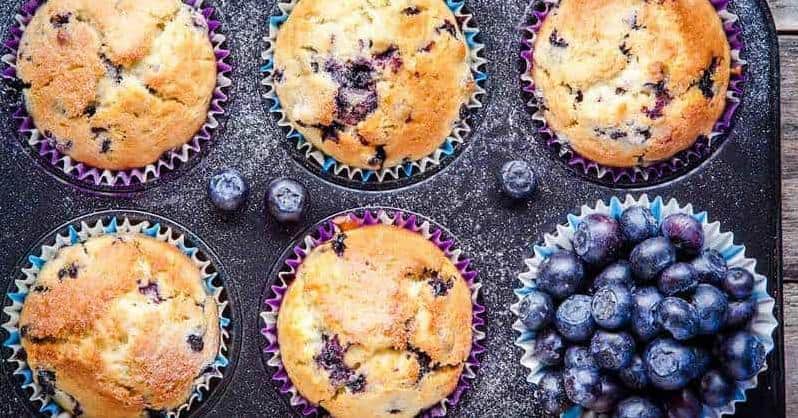  Bursting with fresh blueberries in every bite!