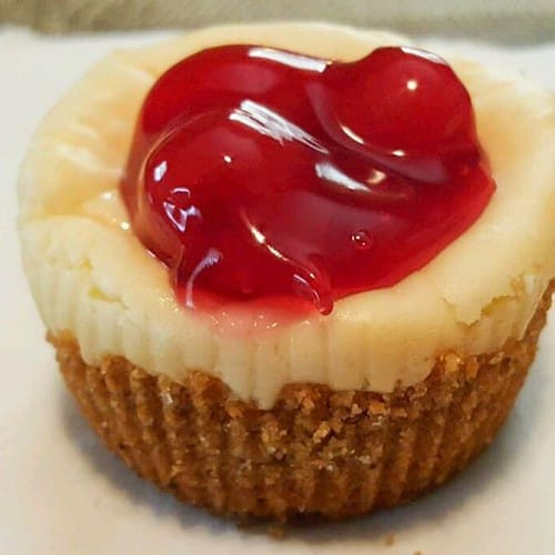 Cherry Cheese Tarts- Recipe for Chicago 12 Cup Mini Cheesecake P