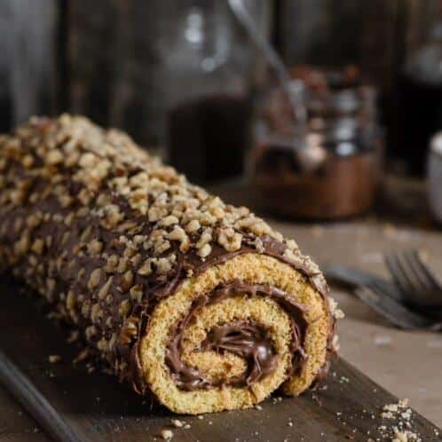  Chocolate and orange, a match made in heaven. This cake roll is the proof.