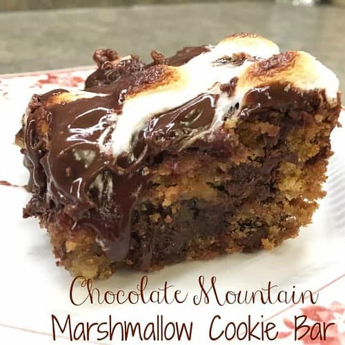Chocolate Mountain Bar Cookies