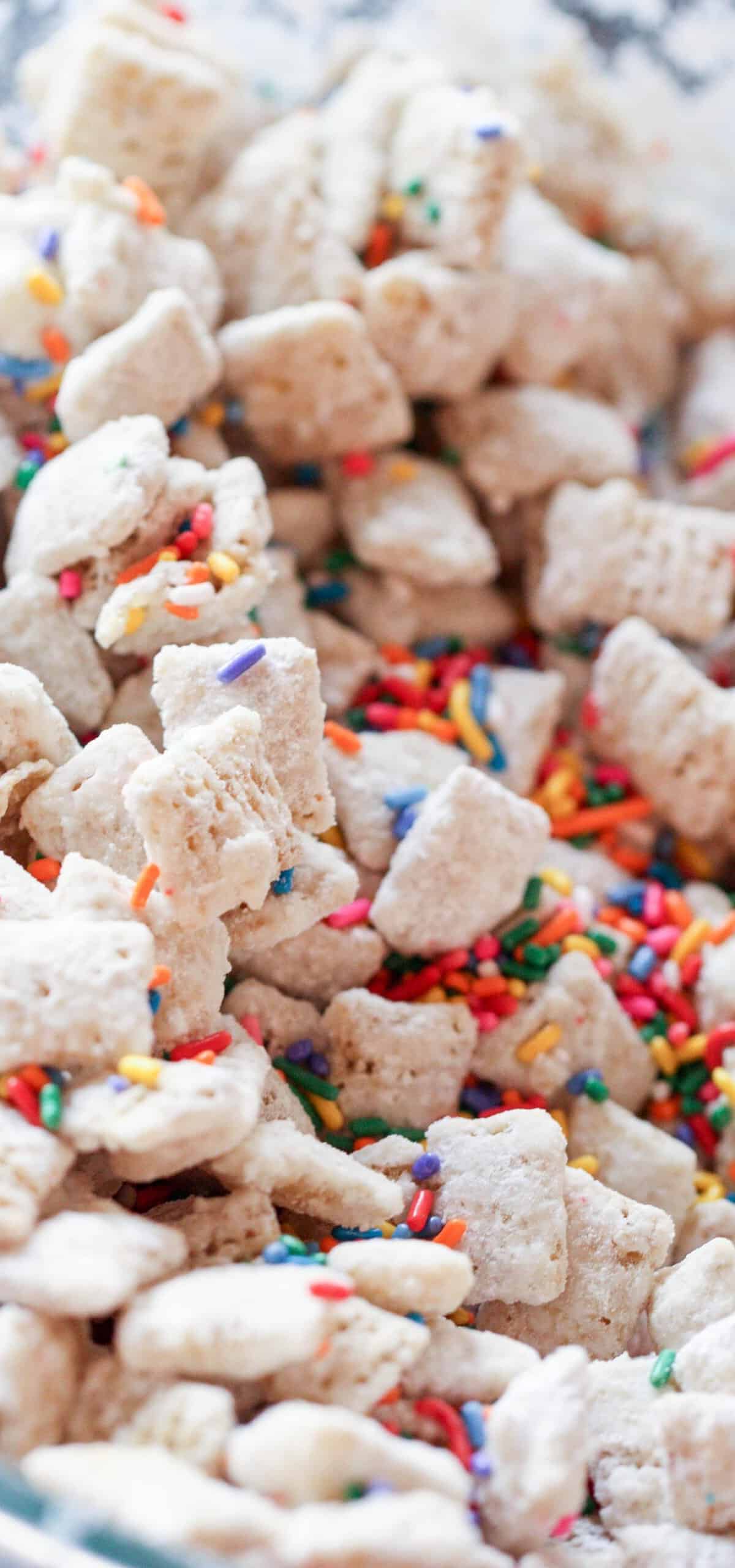  Crunchy, sweet, and loaded with sprinkles! What else could you ask for in a snack?