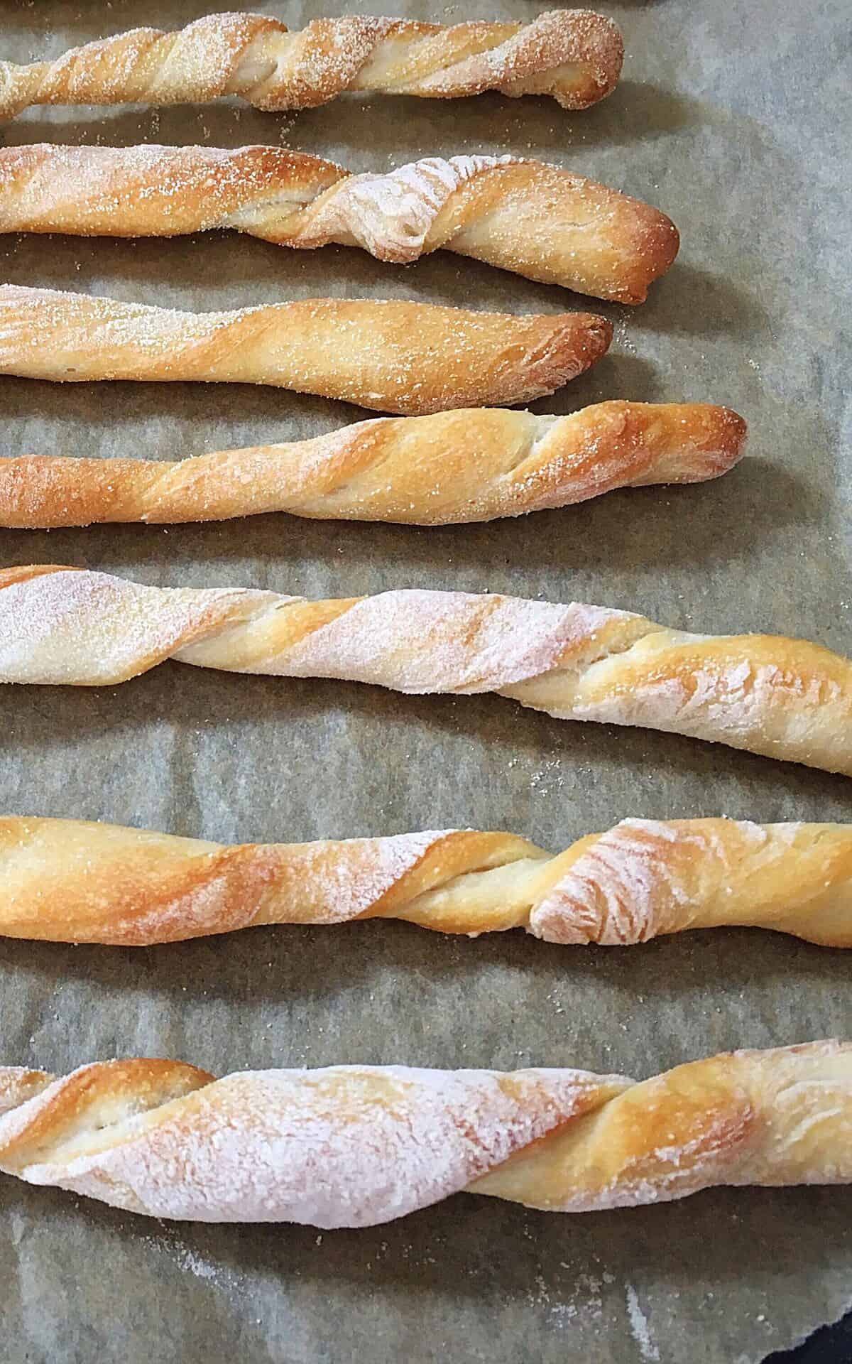  Don't be intimidated by sourdough - these breadsticks are easy to make!