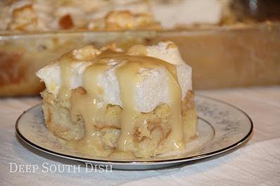  Don't skimp on the vanilla sauce - it's the perfect companion to this rich and flavorful bread pudding.