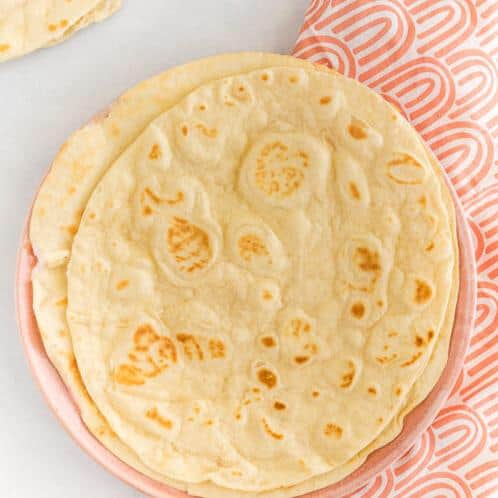  Each tortilla is like a blank canvas waiting for your favorite fillings.