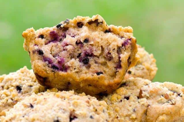  Elderberry muffins make for the perfect breakfast or snack.