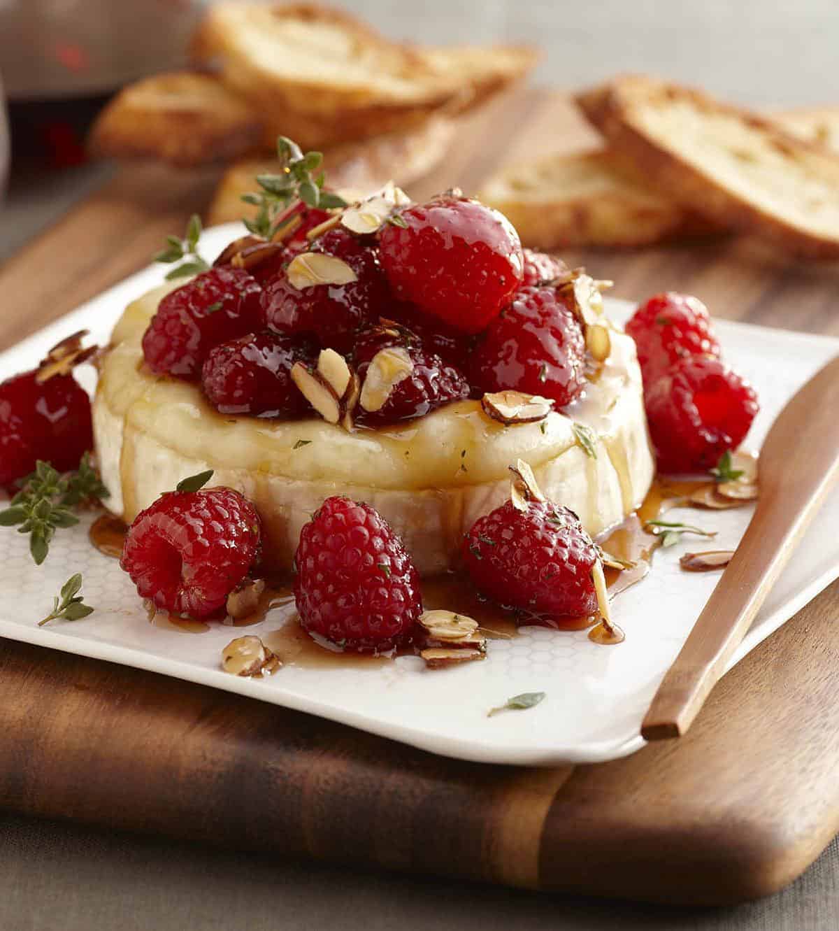  Elevate your cheesecake game with the addition of brie