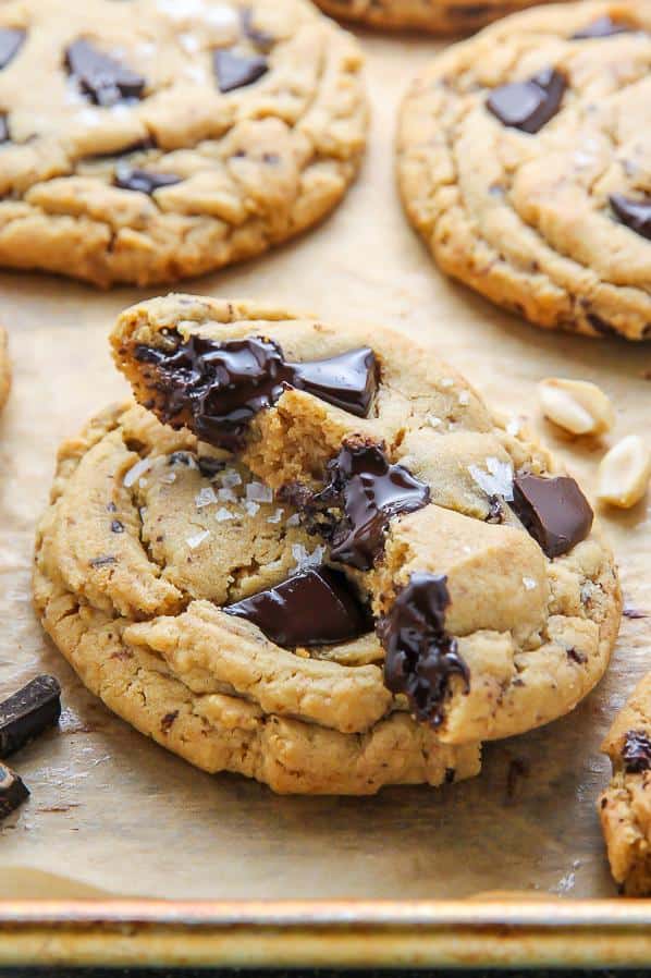  Get ready to fall in love with these peanut butter chocolate chunk cookies.
