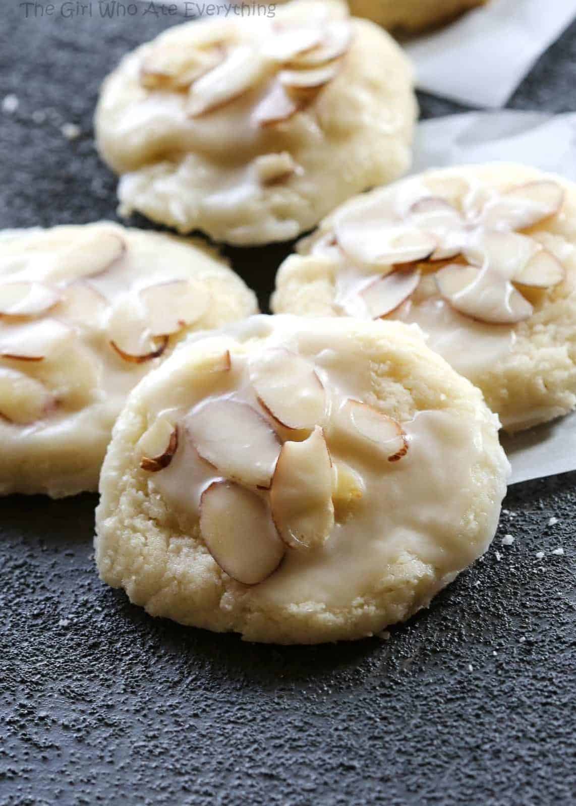  Get ready to fall in love with these soft and chewy almond cookies.