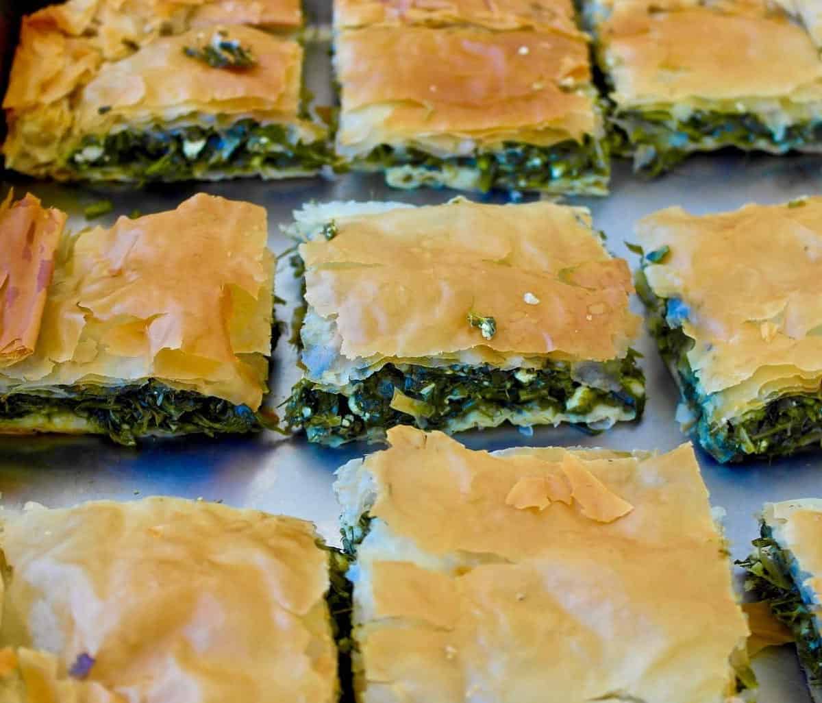  Get ready to transport your taste buds to Greece with this traditional spanakopita