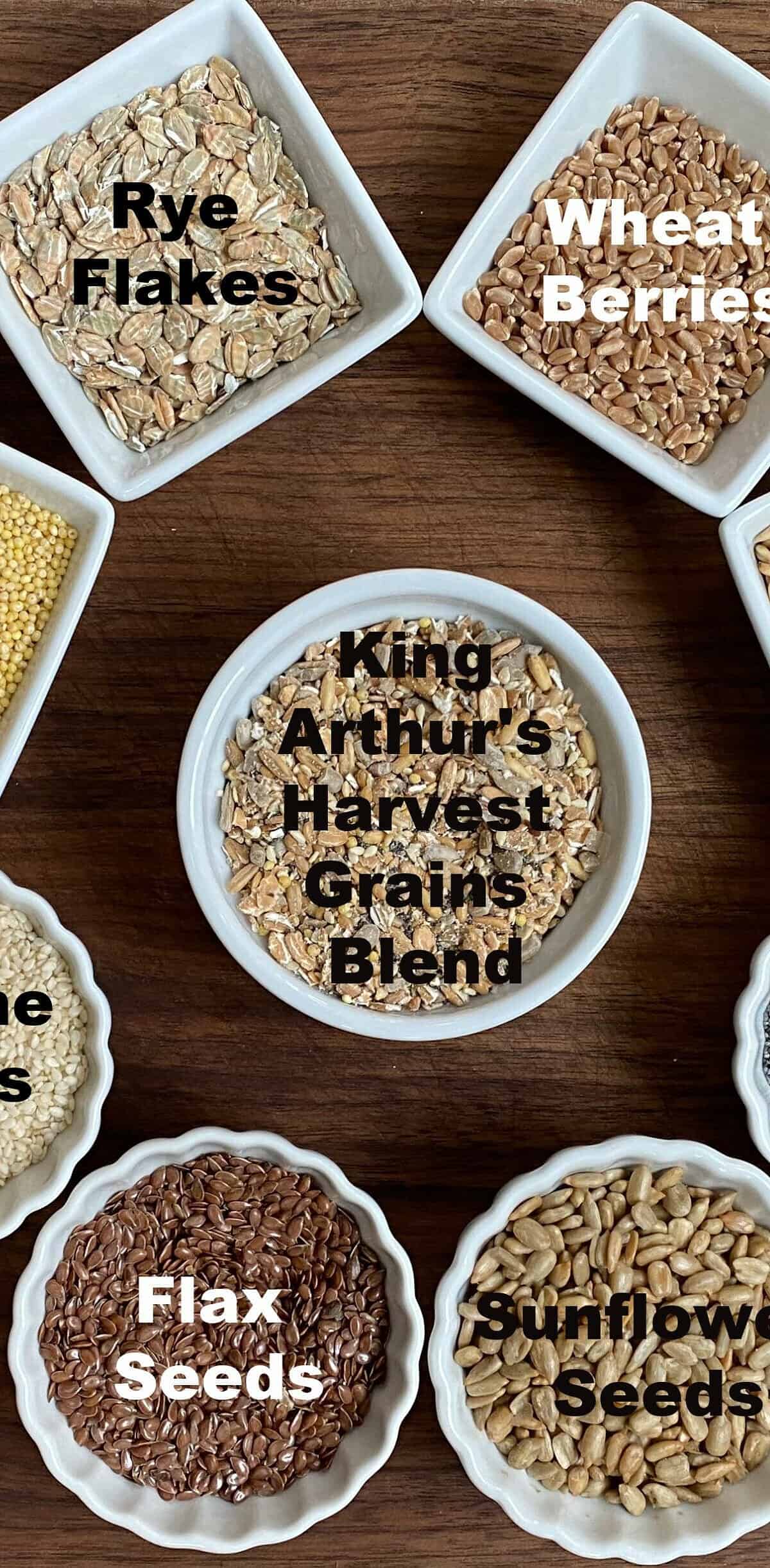  Give your bread a little something extra with this grain blend