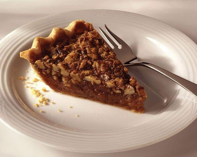  Go walnuts for this heavenly slice of pie.