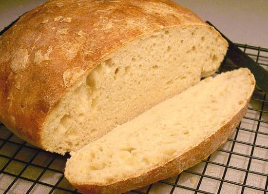  Golden-brown crust with a sprinkle of flour makes this Old Time Bread simply irresistible.