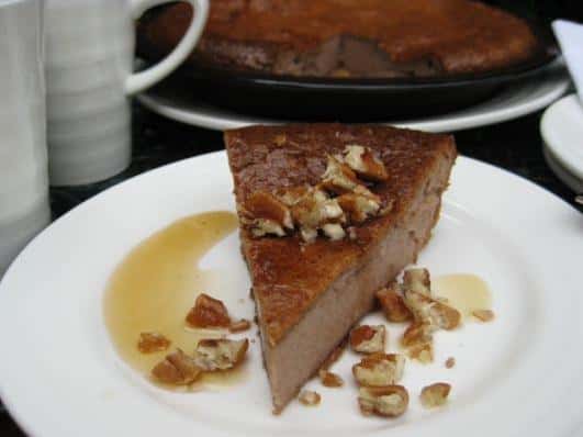  Grab a fork and dig into our delicious pecan pie.