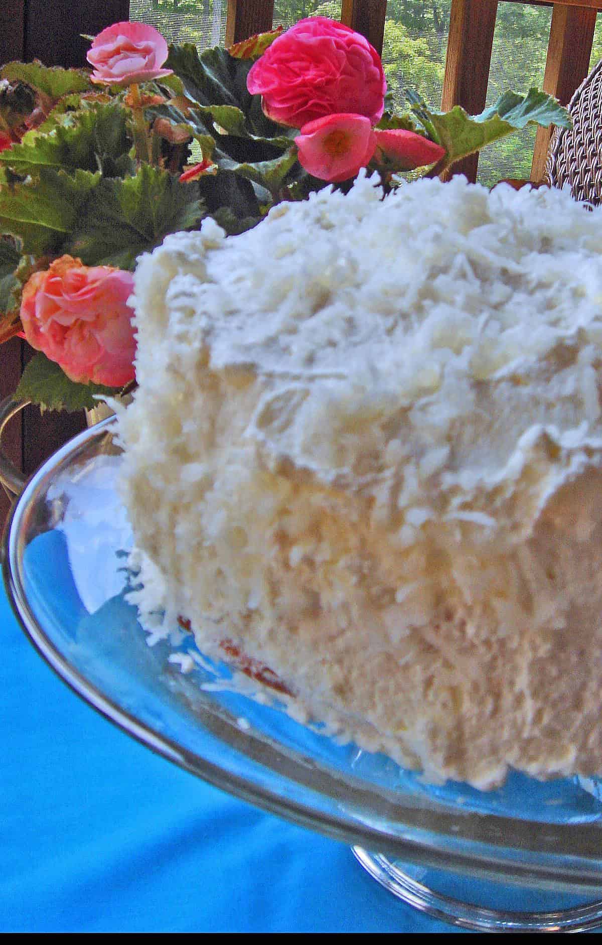 Halekulani Hotel Coconut Cake