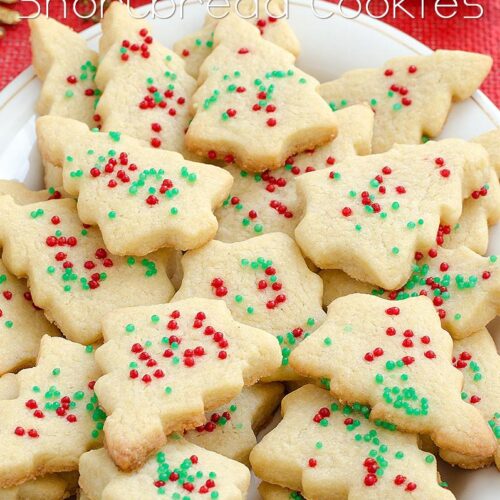 Holiday Shortbread Cookies