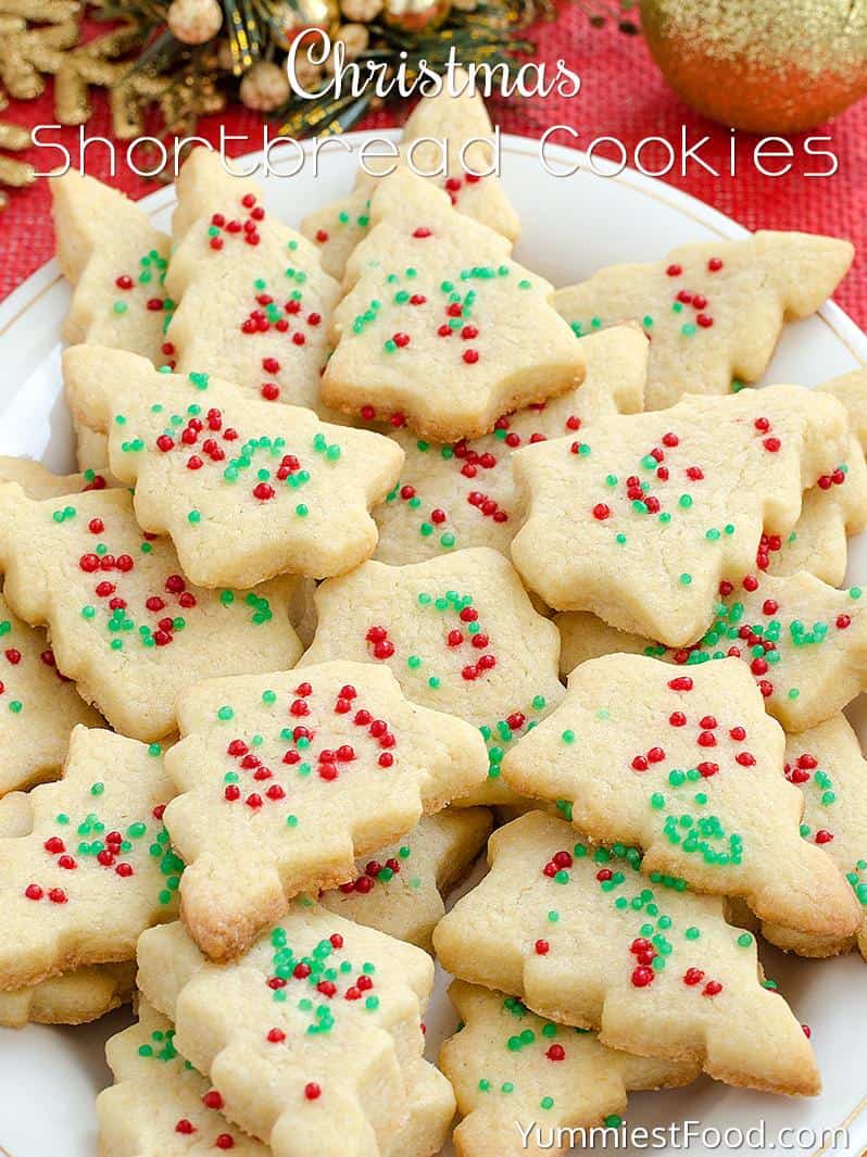 Buttery and Crumbly Shortbread Cookies Recipe
