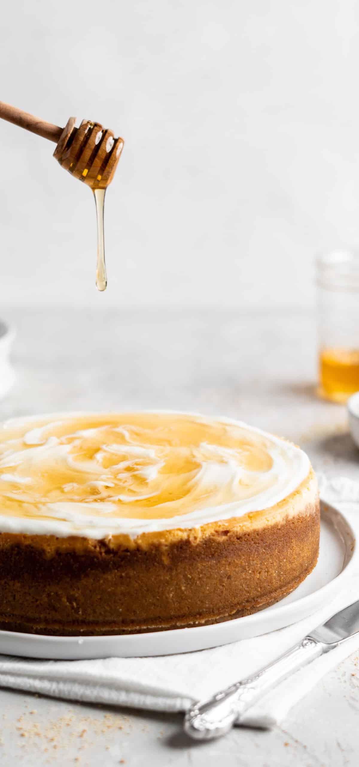 Heavenly Honey Cheesecake – A Sweet Indulgence