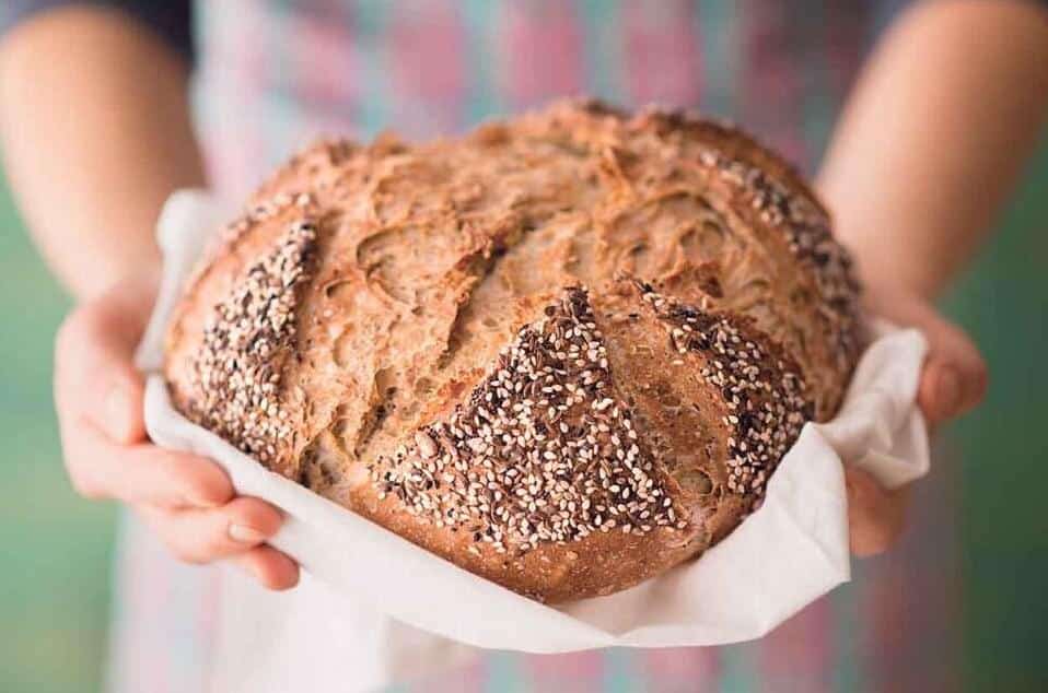  Impress your friends and family with the homemade goodness of Seeded Sourdough Soda Bread.