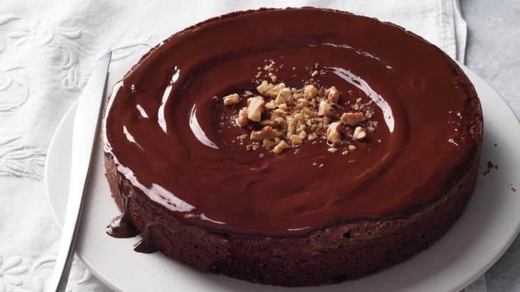  Indulge in the chocolatey goodness of our Chocolate Walnut Torte!