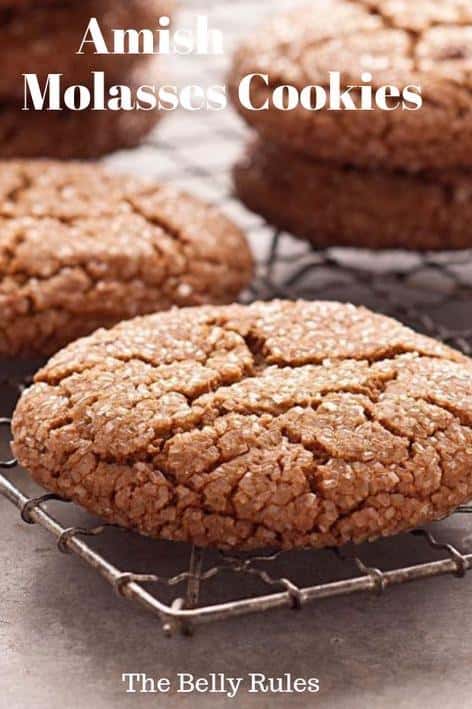  Indulge in the sweet and nutty flavors of Amish Molasses Nut Cookies.