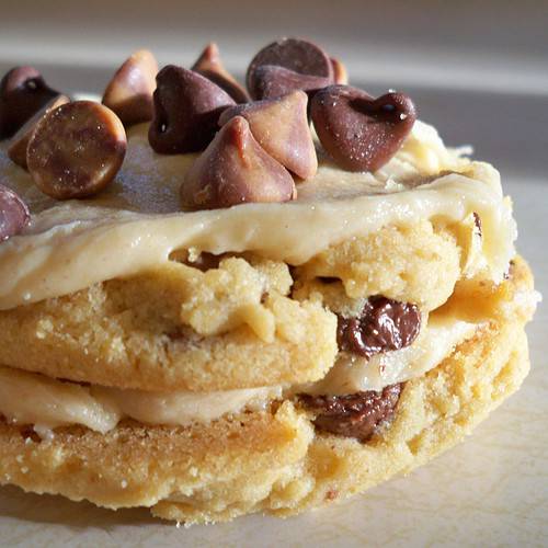 Inside-Out Peanut Butter Cookie Sandwiches