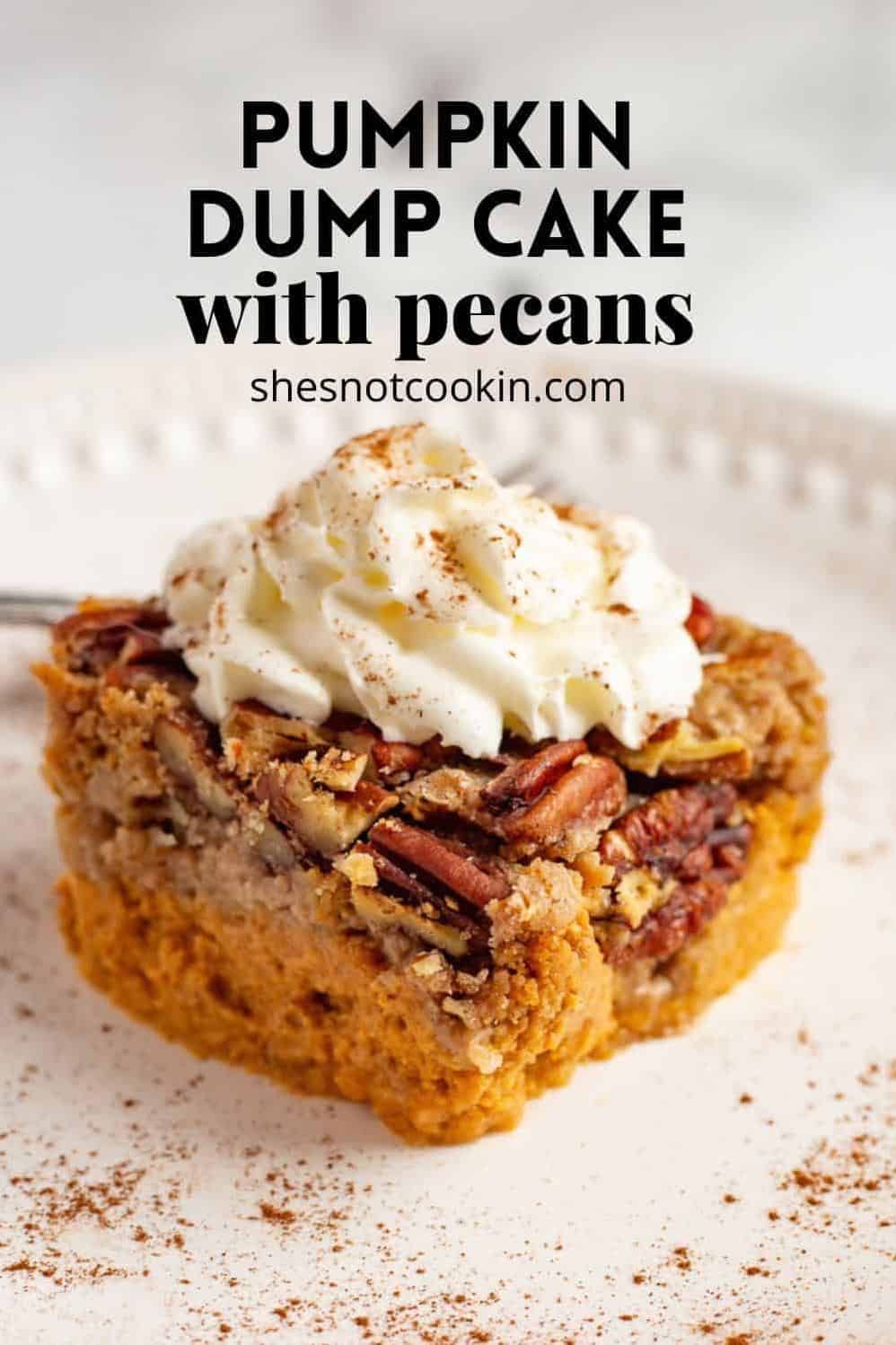  Just wait until you try how the flavors of pumpkin, pecans, and cinnamon blend together in a single bite!