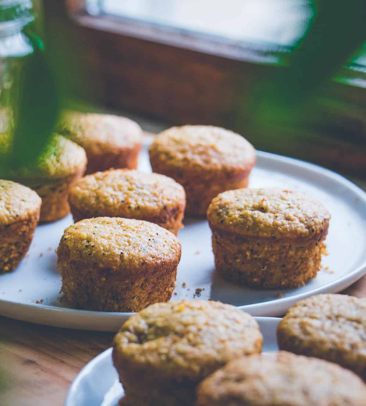  Let the smell of warm mango muffins fill your kitchen.