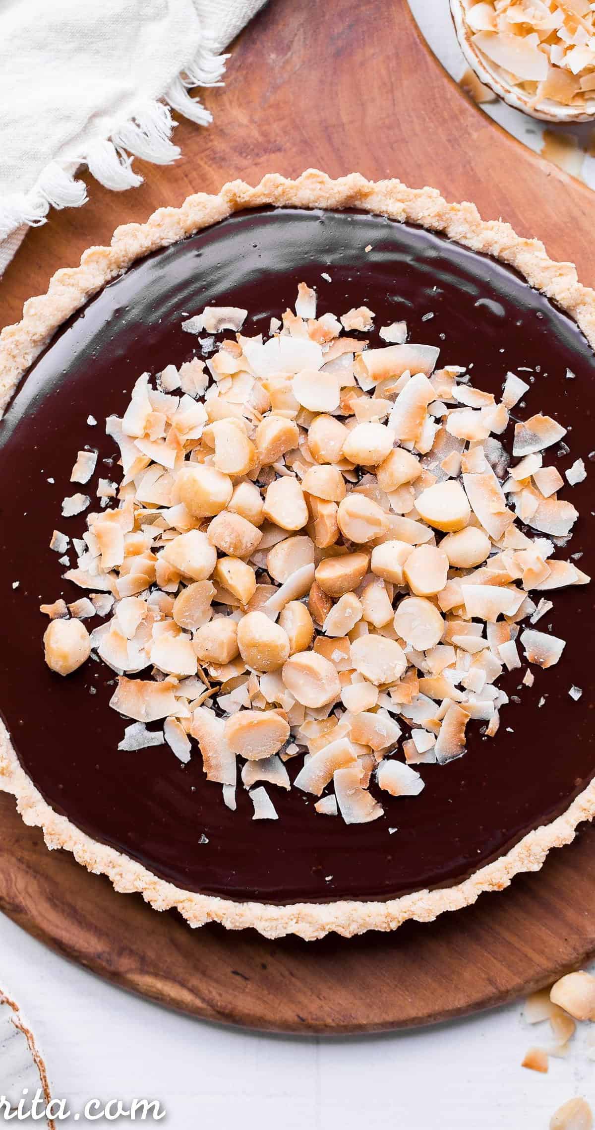  Let this coconut filled nut torte take you on a tropical escape.