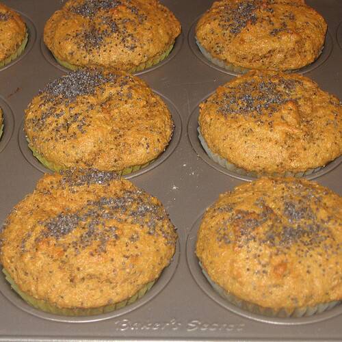Mango Poppy Seed Muffins