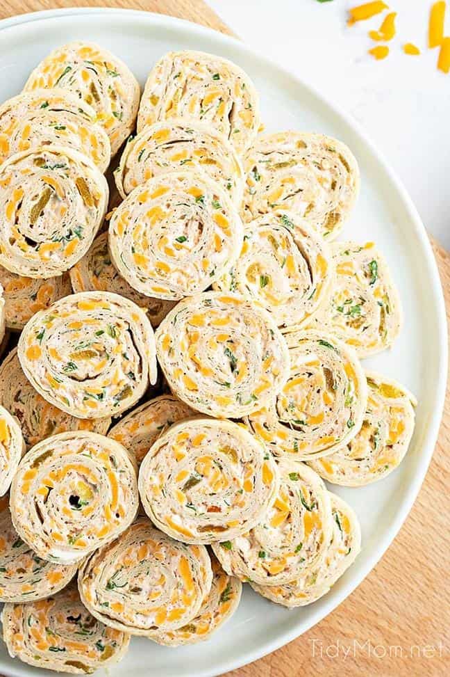  Mix up the usual appetizer spread with these vibrant Tortilla Pinwheels!