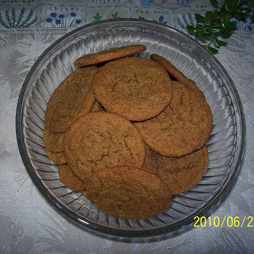 Moxie's Crystallized Ginger Cookies