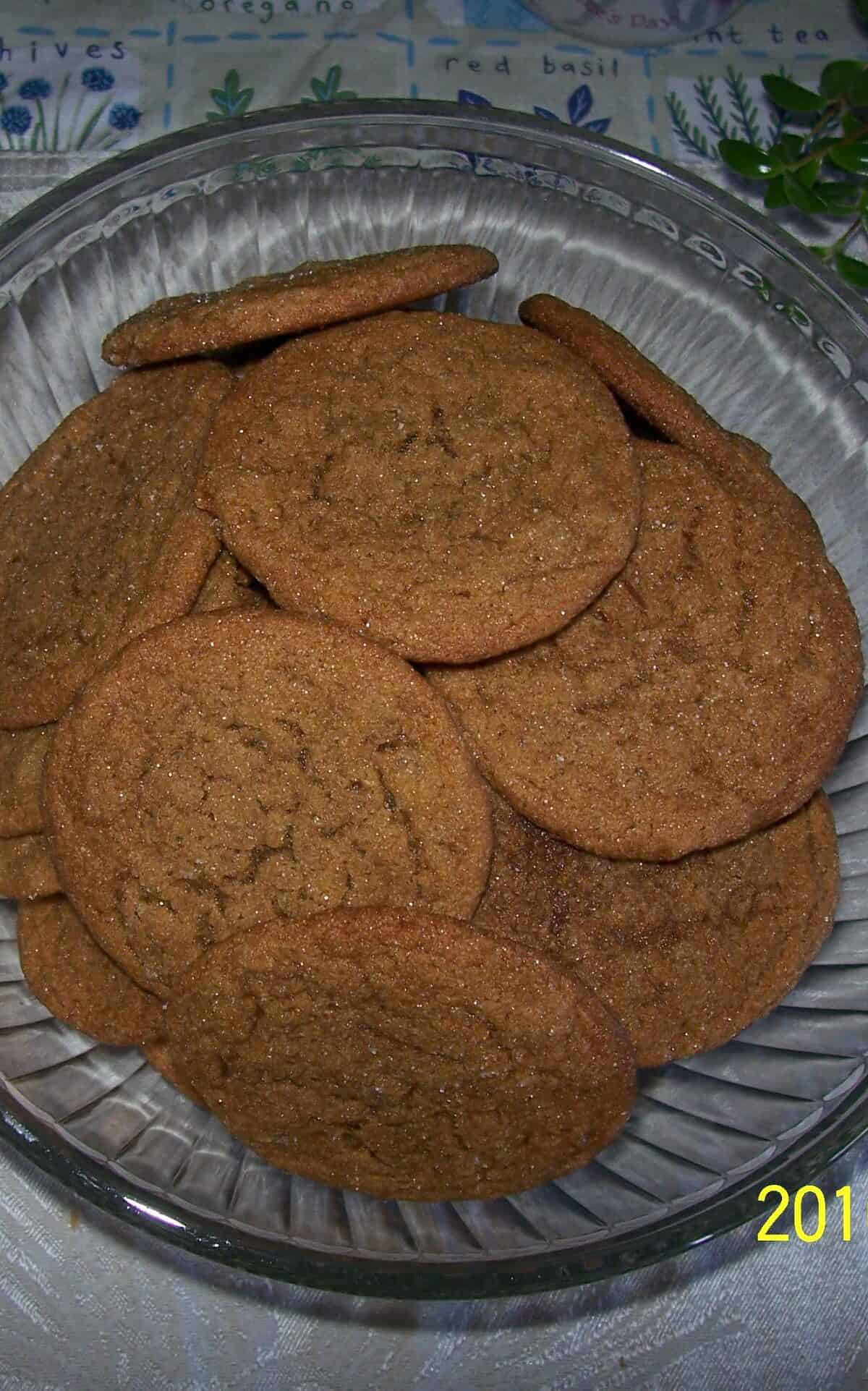 Scrumptious Crystallized Ginger Cookies Made With Love