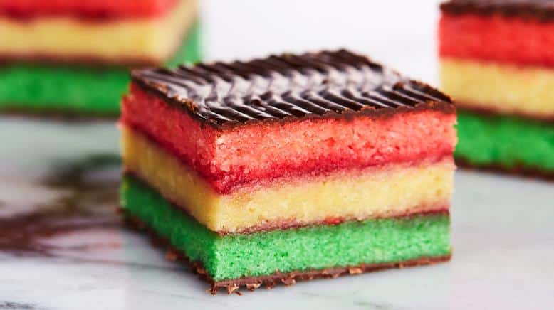 New York Rainbow Cookies
