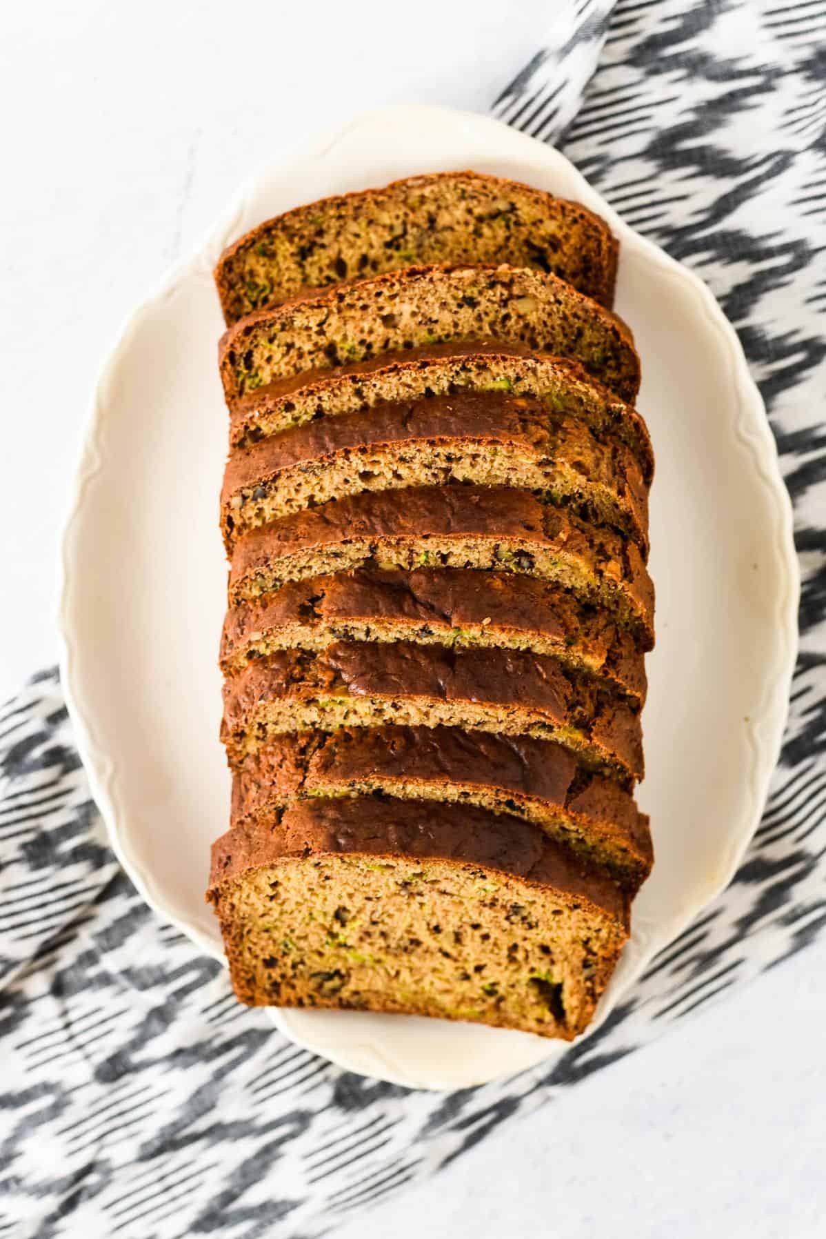 Not a fan of zucchini? This bread might just change your mind.